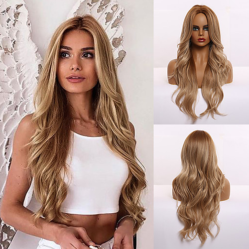 

Synthetic Wig / Bangs Curly / Water Wave Style Side Part Capless Wig Grey Synthetic Hair 18 inch Women's Cosplay / Women / Synthetic Dark Gray Wig Long Cosplay Wig