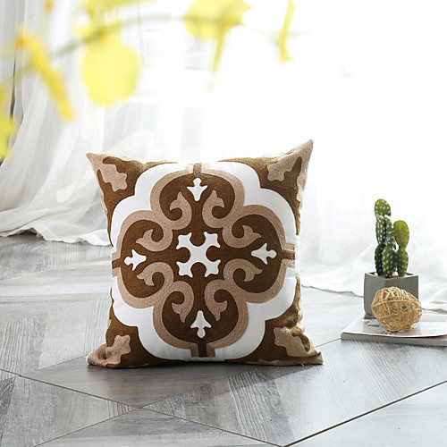 

Cushion Cover Fashion Simple Original Creation Design Single Side Embroidered Pillow Case Cover Living Room Bedroom Sofa Cushion Cover