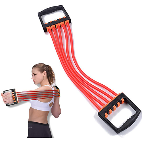 

Chest Expander Resistance Band / Exercise Tube 1 pcs Sports TPE Home Workout Gym Workout Exercise & Fitness Portable Adjustable Non Toxic Stretchy Strength Training Lightweight Shoulder Strength