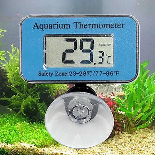 

Waterproof Digital LCD Fish Tank Thermometer Underwater Temperature With Suction Cup Water Temperature Meter