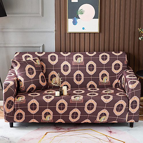 

Sofa Cover Floral / Plants / Print Yarn Dyed Polyester Slipcovers