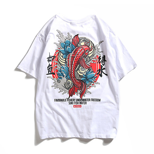 

gears american flag omen tee (large) black