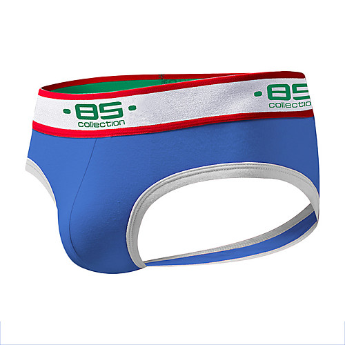 

Men's Jockstrap Athletic Supporters Sports Underwear Sports & Outdoor Underwear Shorts Briefs Bottoms Cotton Winter Running Walking Jogging Training Breathable Quick Dry Soft Normal Sport White Red