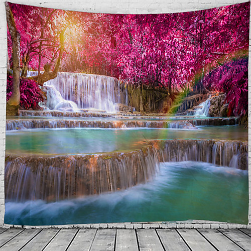 

Beautiful And Spectacular Waterfall Scenery Pattern Tapestry Wall Hanging Tapestry Wall Carpet Wall Art Wall Decoration Tapestry Wall Decoration