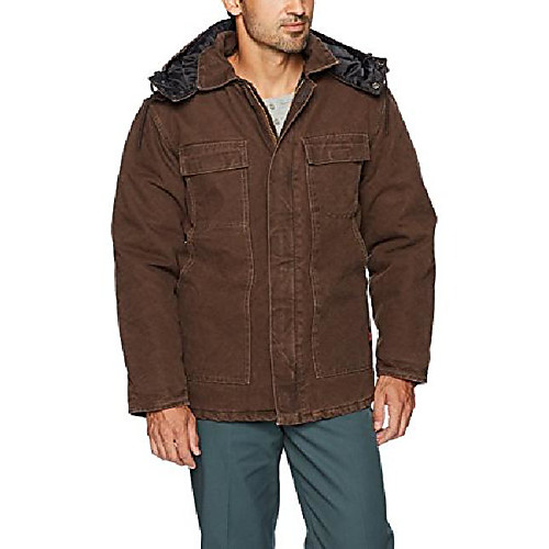 

men's antarctica polyfill parka, chestnut, s