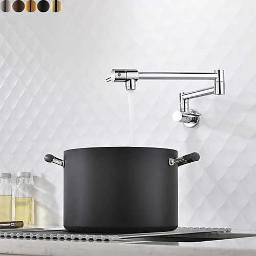 

Kitchen faucet - Two Handles One Hole Single Cold Kitchen Taps Chrome / Oil-rubbed Bronze / Antique Copper Pot Filler Wall Mounted