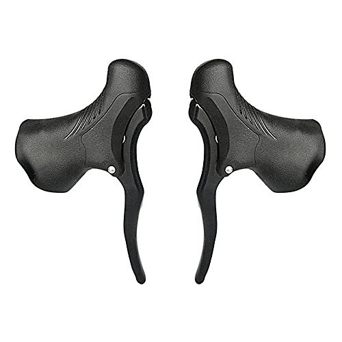 

bicycle brake handle 1 pair universal aluminum mtb mountain bike cycling brake levers front & rear brake levers drop handlebar set
