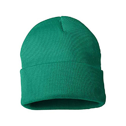 

- 12 inch solid knit beanie - sp12