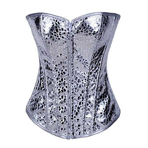 

women's sexy gothic pu leather waist training corset top