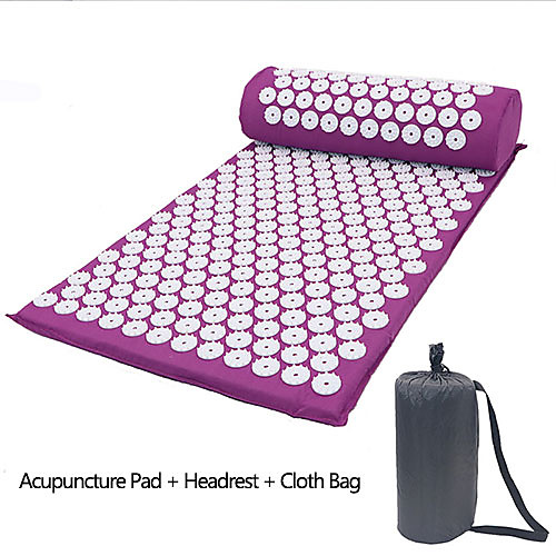 

1set Acupuncture Massage Mat Yoga Mat Acupoint Massage Mat Acupuncture Mat Sports Mat Acupuncture Pillow 6642cm