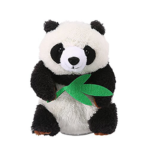 

talking panda repeats what you say educational talking toy repeating panda toy gift for kids age 3 (panda a)