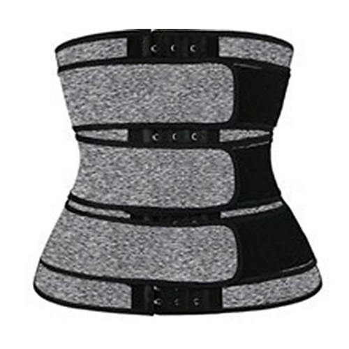 

Sweat Waist Trimmer Sauna Belt Sports Spandex Yoga Gym Workout Pilates Zipper Durable Weight Loss Tummy Fat Burner Hot Sweat For Women