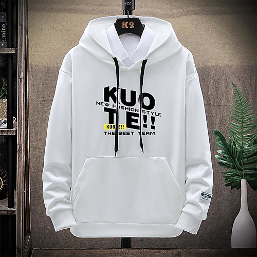 

mens black stranger pullover hoodie | be an eleven, s