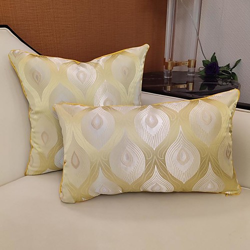 

Cushion Cover 2PCS Linen Soft Phoenix Flower Jacquard Square Throw Pillow Cover Cushion Case Pillowcase for Sofa Bedroom 45 x 45 cm (18 x 28 Inch)Superior Quality Machine Washable