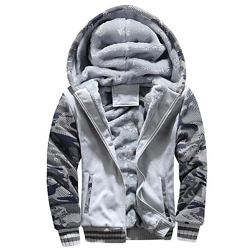 

men's pullover winter workout fleece hoodie jackets casual thick warm full zip up hooed sweatshirt coats