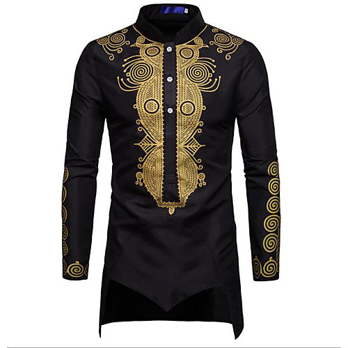 

african hooded for men,dashiki print hoodie ethnic pullover slim fit sweatshirt long sleeve drawstring shirt by leegor black