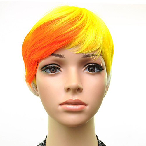 

Synthetic Wig Hathaway Middle Part Wig Blonde Short Curly Golden Blonde Synthetic Hair 12 inch Women Synthetic Sexy Lady Hairstyle