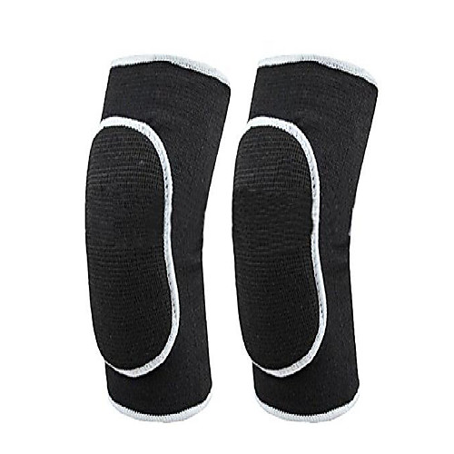 

unisex breathable antislip dance volleyball knee pads knee brace support knee knee sleeve for fitness ice skating(black)