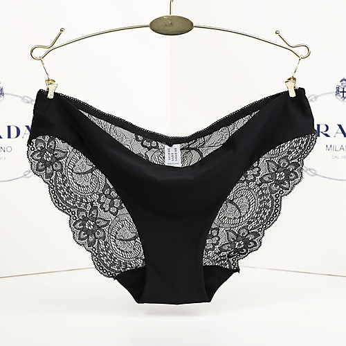 

womens cheeky bottom tieside brazilian bikini briefs sweetheart hipster (xl,black)