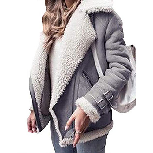 

Women's Coat Cotton Coat Tops Black
