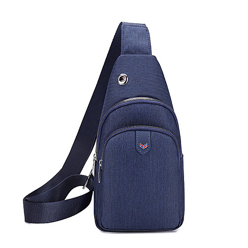 

Men's Bags Sling Shoulder Bag Chest Bag Daily Outdoor 2021 MessengerBag Black Blue Brown Gray