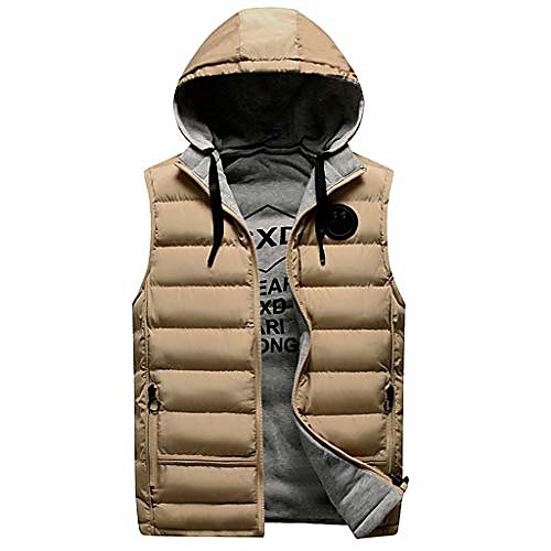 

Men's Hiking Vest / Gilet Fishing Vest Winter Outdoor Solid Color Lightweight Breathable Quick Dry Sweat wicking Top Hunting Fishing Climbing Wine Red Black khaki Army Green Dark Blue
