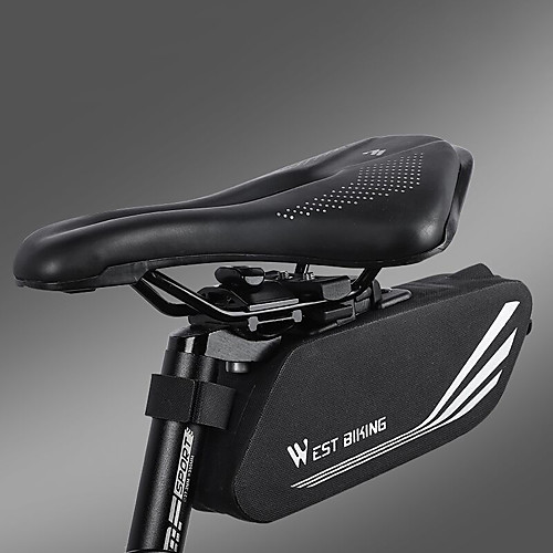 

0.7 L Bike Saddle Bag Waterproof Portable Quick Dry Bike Bag Nylon Bicycle Bag Cycle Bag Cycling Outdoor Exercise