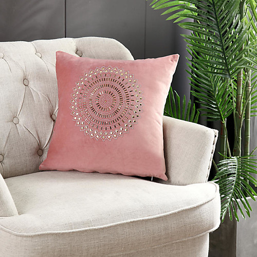 

Luxurious Rivet European Style Home Office Eye of The Sun Pillow Case Cover Living Room Bedroom Sofa Cushion Cover