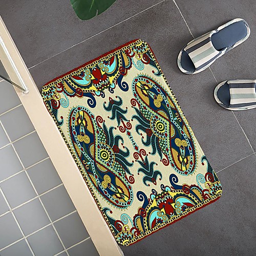 

Middle Eastern Arabian Wind Pattern Carpet Door Mat Bedroom Living Room Carpet Study Room Carpet Kitchen Bathroom Anti-slip Mat