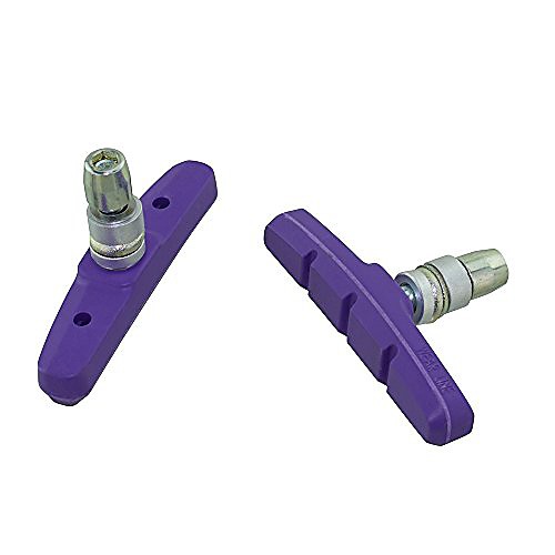 

70mm bike brake pads w/nut, various colors (purple)