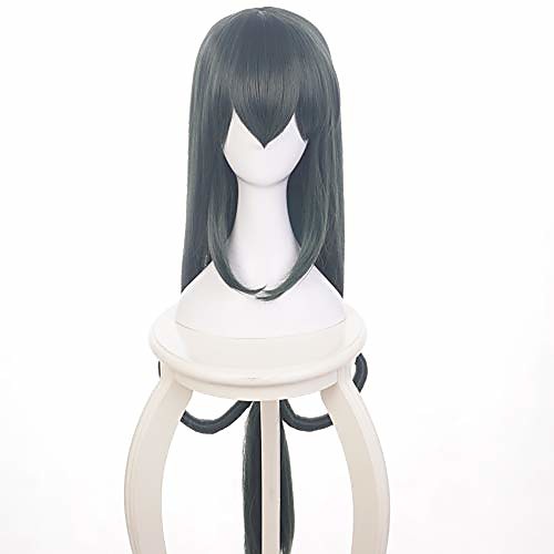 

newness cosplay wig long green synthetic hair wig for my hero academia tsuyu asui
