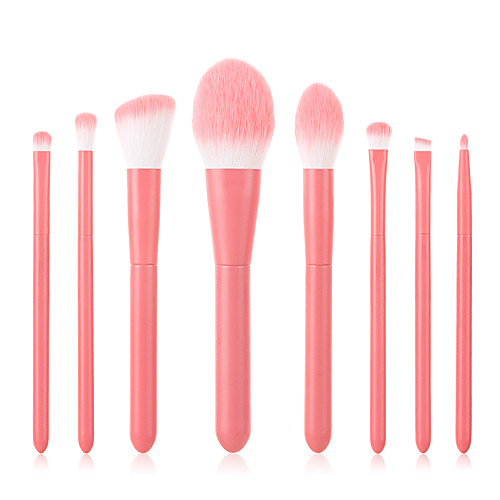 

Professional Makeup Brushes 8pcs Soft Full Coverage Lovely Comfy Wooden / Bamboo for Makeup Tools Eyeliner Brush Blush Brush Foundation Brush Makeup Brush Lip Brush Eyeshadow Brush