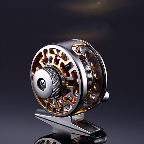 

Fishing Reel Fly Reel / Ice Fishing Reels 1:0.1 Gear Ratio2 Ball Bearings Fly Fishing / Ice Fishing / Bass Fishing