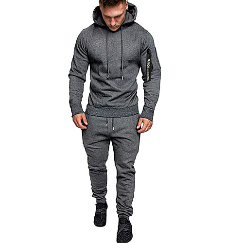 

mens hooded pullover retro long sleeve rivet drawstring sweatshirt top black l