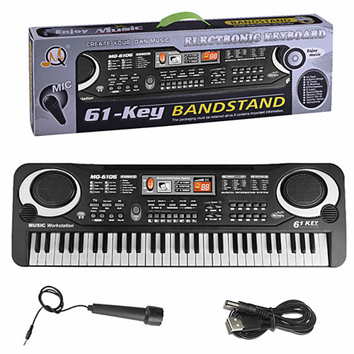 

Electronic Keyboard Musical Instruments Music Plastics Boys' Girls' Kid's Graduation Gifts Toy Gift