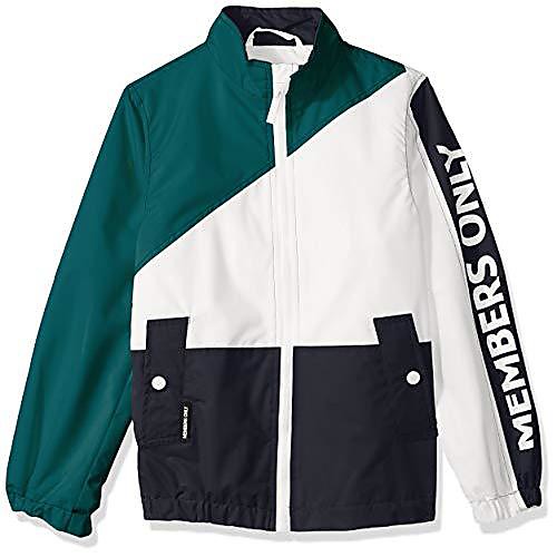 

boys' little lightweight nautical colorblock jacket, navy, 5