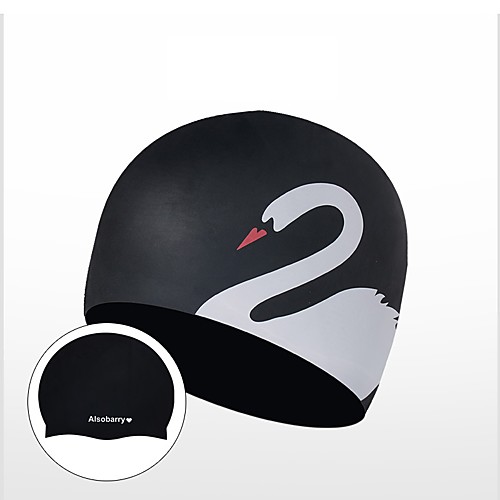 

Swim Cap for Adults Silicone Waterproof Soft Stretchy Swimming Watersports