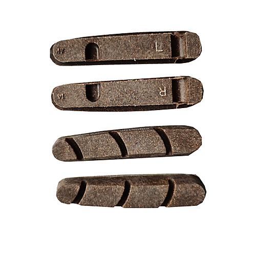 

NEASTY V-brake Pads Wearable High Strength High Elasticity Non-Skid Durable For Road Bike Cycling Bicycle Rubber Brown 4 pcs