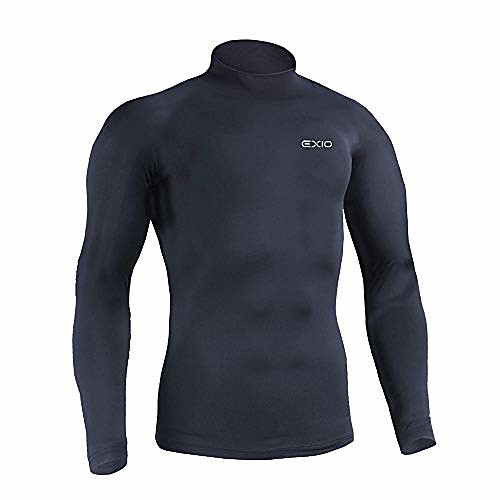 

men's thermal wintergear compression long-sleeve baselayer tops (t-22 nv, x-large)