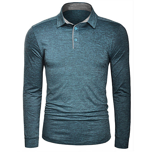 

men's long sleeve polo shirt 1/4 zip pullover casual slim fit zipper t shirts 1black m