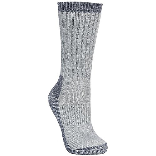 

strolling mens dlx walking socks - grey marl 4/7