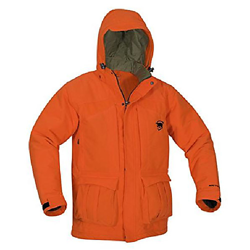 

men's classic elite parka, blaze orange, large