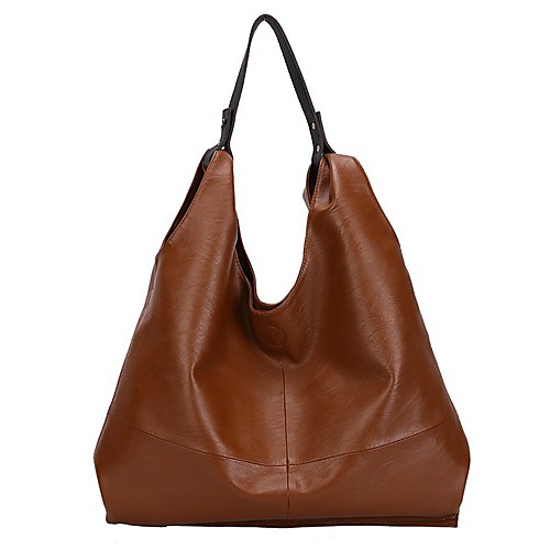 

Women's Bags PU Leather Leather Crossbody Bag Zipper Daily Outdoor Handbags Baguette Bag White Black Brown