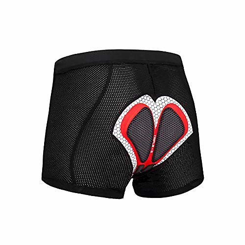 

men women 3d/5d padded gel cycling underwear mtb bike bicycle undershorts cycling shorts road bike shorts pants with anti-slip design, breathable & adsorbent quick-drying comfortable