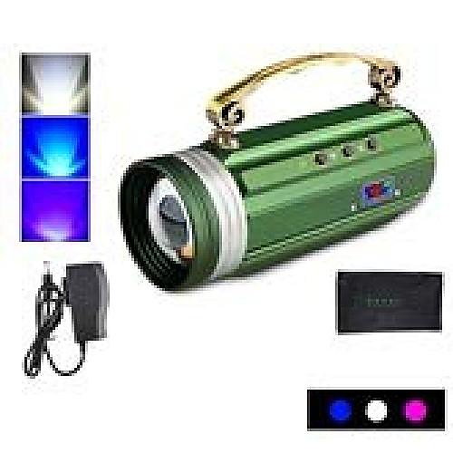 

fishing light, xenon flashlight multifunction super bright lantern waterproof blue light night lamp (color : a)