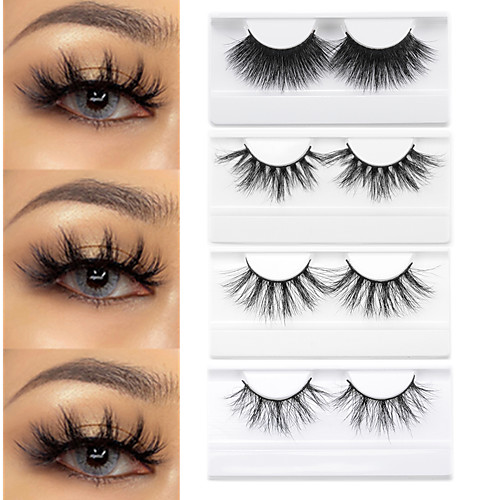 

Fluff Lashes 25mm Mink Eyelashes Dramatic Long Messy Natural Lashes Makeup Wholesale Fake Eyelashes Real Mink Lashes