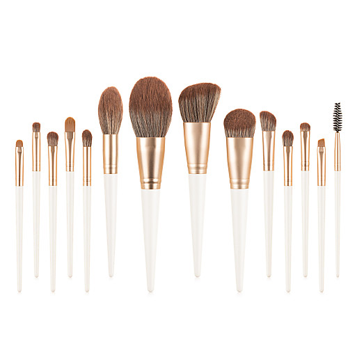 

Professional Makeup Brushes 14pcs Soft Full Coverage Lovely Comfy Wooden / Bamboo for Makeup Tools Blush Brush Foundation Brush Makeup Brush Lip Brush Lash Brush Eyebrow Brush Eyeshadow Brush