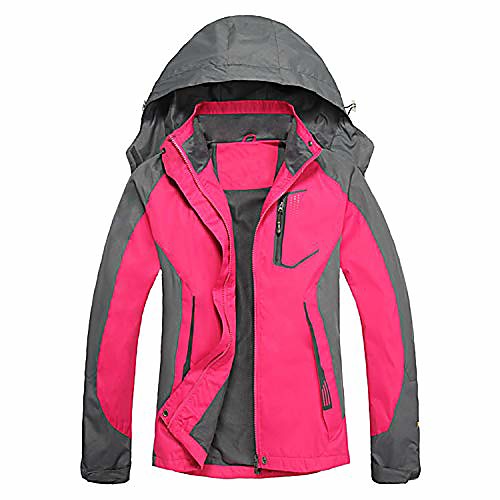 

womens windproof hiking jacket lightweight breathable waterproof outdoor softshell casual coats with hood