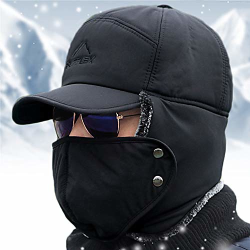 

Men's Hats Winter Cotton Camping / Hiking Ski / Snowboard Casual Traveling Navy Black Gray