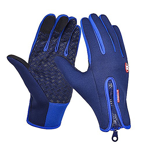 

windproof touchscreen sport gloves Winter Gloves unisex winter outdoor full finger gloves for running cycling skiing hiking hunting climbing camping, outdoor sports in winter